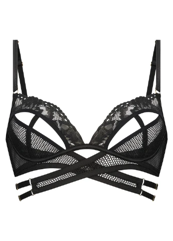 Чорний бюстгальтер Hunkemoller без кісточок