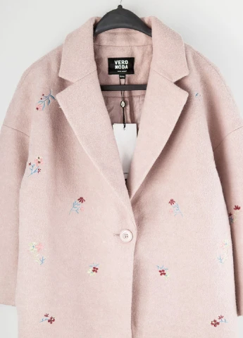Розовое демисезонное Пальто Vero Moda