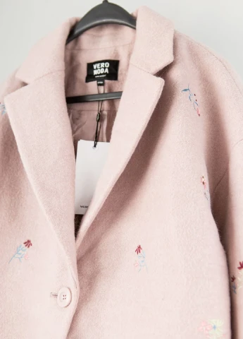 Розовое демисезонное Пальто Vero Moda