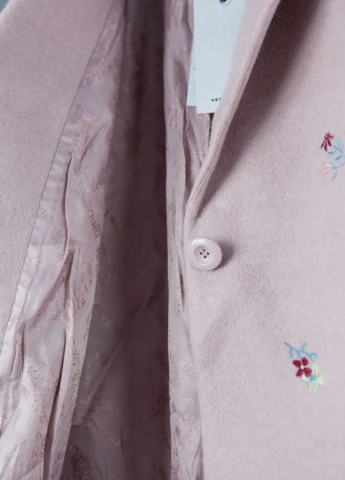 Розовое демисезонное Пальто Vero Moda
