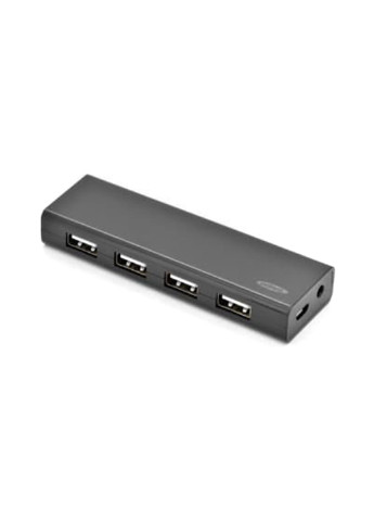 Концентратор Digitus EDNET USB 2.0, 4 раз"єми, черный (85040) чёрный
