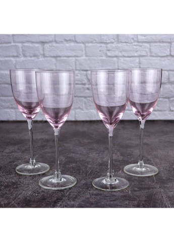 Набор бокалов для вина Variation Shades Pink D4846 240 мл 4 шт Luminarc (253626824)