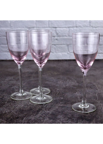 Набір келихів для вина Variation Shades Pink D4846 240 мл 4 шт Luminarc (253626824)