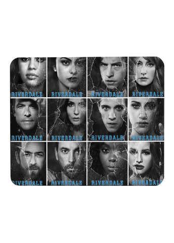 Килимок для мишки Рівердейл (Riverdale) (25108-1377) 22х18 см MobiPrint (222995339)