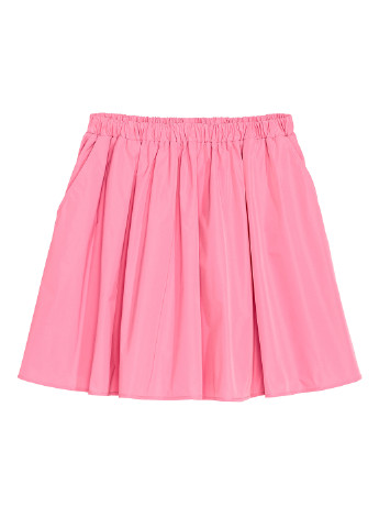Розовая кэжуал юбка H&M мини