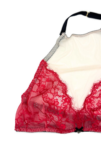 Червоний тріенджел бюстгальтер Guess без кісточок поліамід