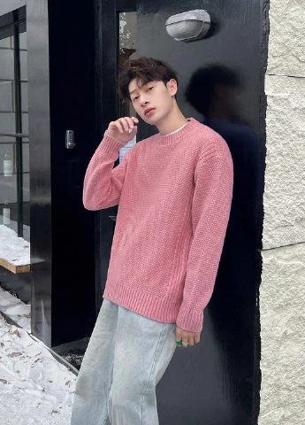 Розовый демисезонный джемпер джемпер SHEIN