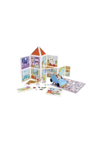 Игровой набор магнитный набор построек Наш дом (MD30650) Melissa&Doug (254068866)