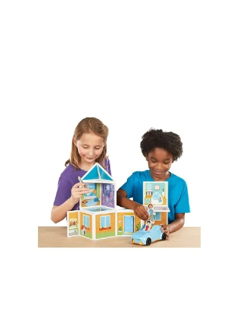 Игровой набор магнитный набор построек Наш дом (MD30650) Melissa&Doug (254068866)