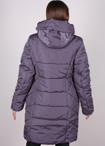Темно-лілова зимня куртка LeeKosta