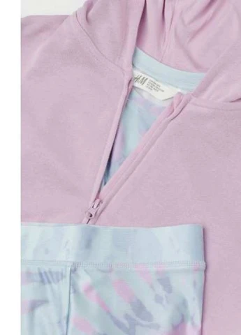 Спортивний костюм трійка 164 см 13-14 р Світло-бузковий H&M 10S021 (252297997)