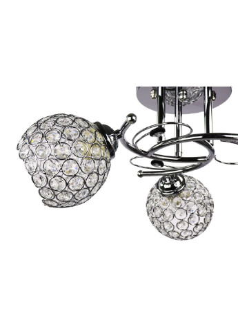 Люстра стельова на 3 лампочки 220/3-ch Хром 23х43х43 см. Sunnysky (253627385)