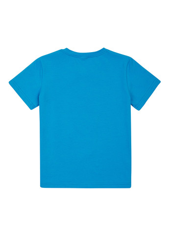 Синяя летняя футболка Garnamama