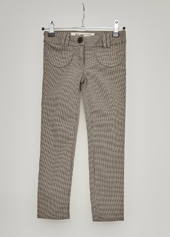 Коричневые кэжуал демисезонные со средней талией брюки American Outfitters