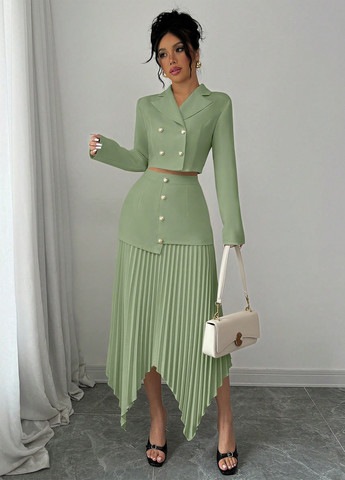 Костюм (жакет, спідниця) SHEIN (365628940)