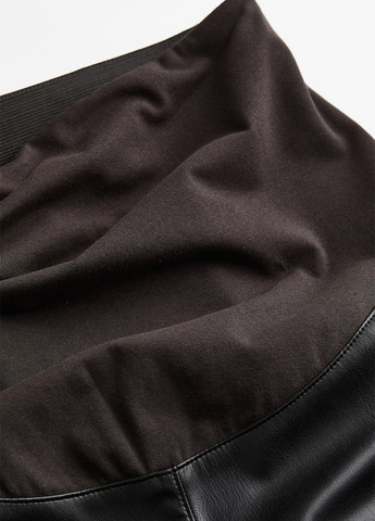 Черные демисезонные леггинсы для беременных H&M