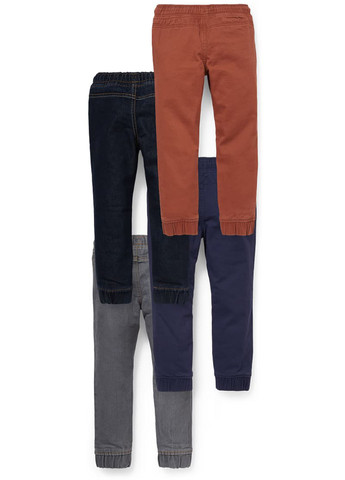 Комбинированные кэжуал демисезонные брюки джоггеры C&A