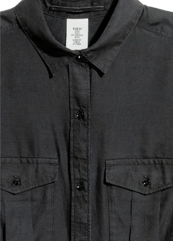 Черная рубашка H&M