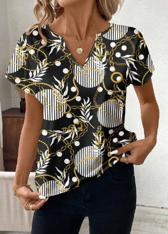 Комбінована блуза SHEIN