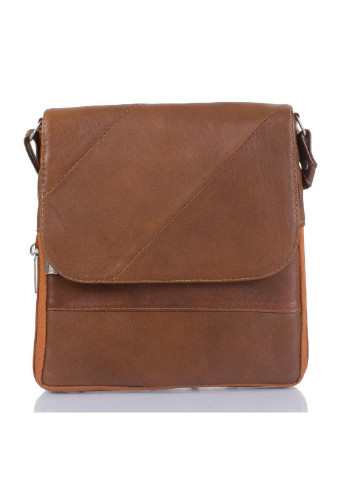 Жіноча шкіряна сумка-почтальонка 19,5х21х2 см TuNoNa (195547337)