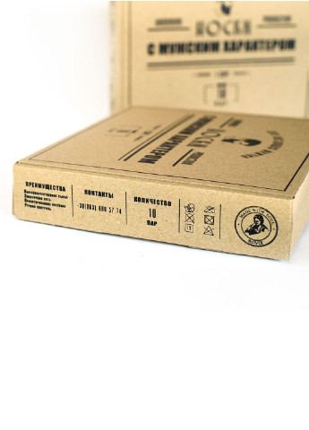 Комбинированные набор носков 10 пар Rovix однотонные (220174714)