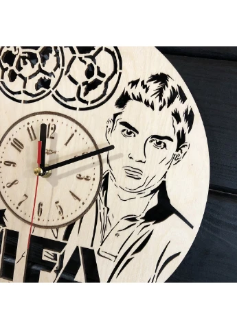 Годинник настінний з дерева «FIFA» 7Arts (253566032)