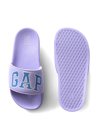 Сиреневые пляжные, кэжуал шлепанцы Gap