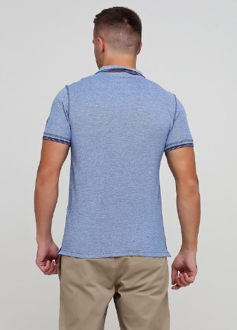 Синяя футболка-футболка для мужчин Tom Tailor меланжевая
