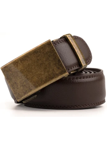 Чоловічий шкіряний ремінь 115х3,2 см Vintage (252413298)