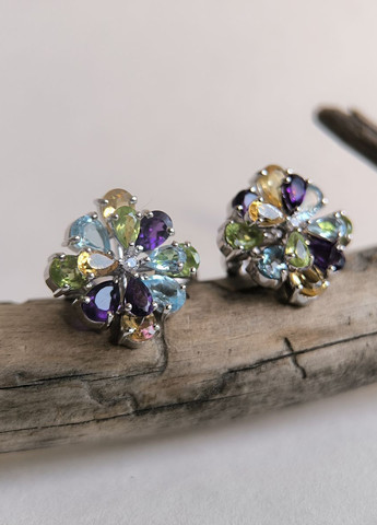 Сережки Silver Flame (354214465)