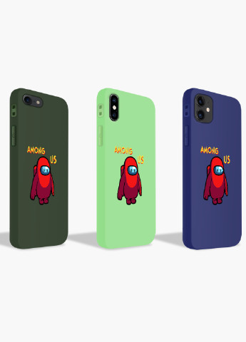 Чохол силіконовий Apple Iphone Xr Амонг Ас Червоний (Among Us Red) (8225-2411) MobiPrint (219566247)