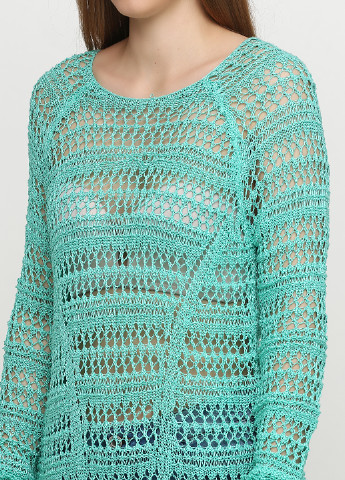 Зеленый летний пуловер джемпер Colours