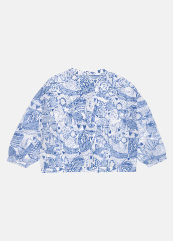 Комбинированная летняя блуза Monki