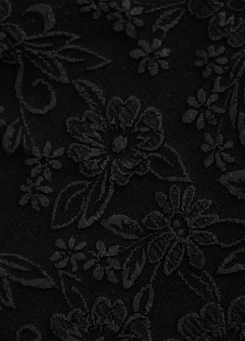 Чорна коктейльна сукня кльош SHEIN однотонна