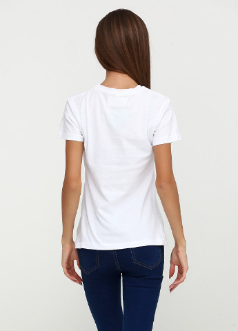 Белая летняя футболка Tryapos