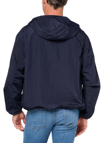 Темно-синя демісезонна вітровка Armani Exchange