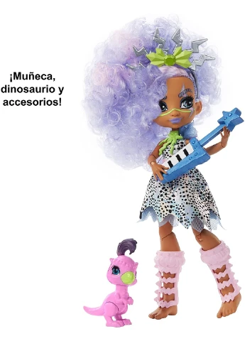 Игровой набор с куклой Cave Club Bashley Doll Пещерная история (GTH04) Mattel (255665004)