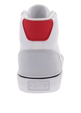 Белые демисезонные кроссовки Levi's