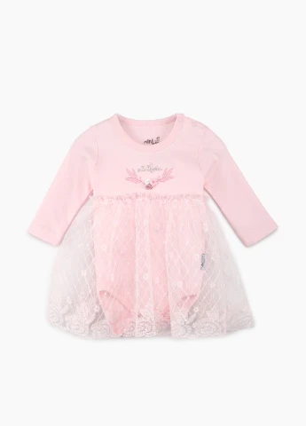 Рожева сукня-боді Mini born (254063634)