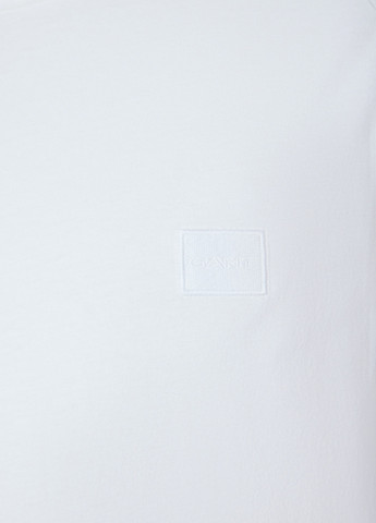 Белая футболка Gant