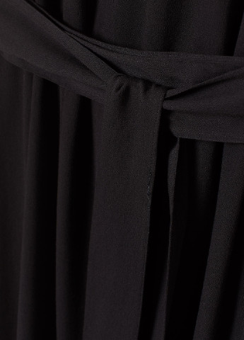 Черное кэжуал платье H&M однотонное