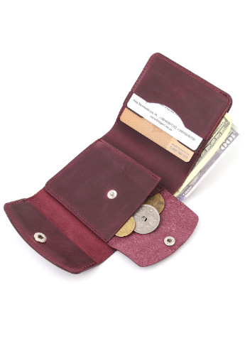 Жіночий шкіряний гаманець 10,7х9,5х1,5 см Shvigel (255710759)