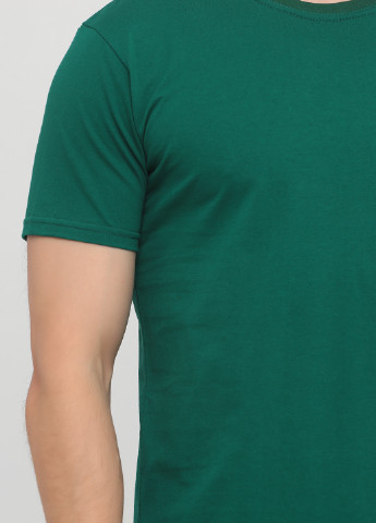 Зелена футболка чоловіча 19м319-17 синя(електро) з коротким рукавом Malta
