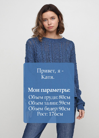 Світло-синій демісезонний светр Ralph Lauren