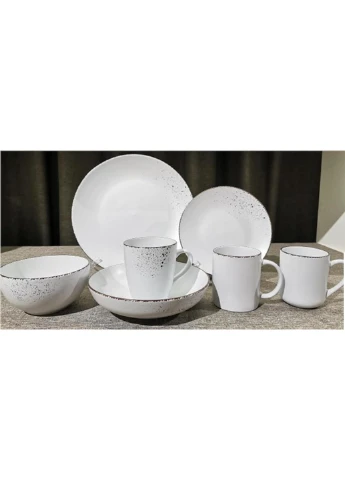 Тарілка десертна Lucca Winter White AR-2919-WMC 19 см Ardesto (253612433)