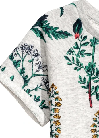Серое платье H&M (99449910)