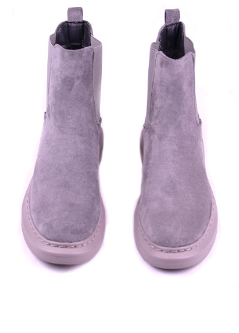Зимние ботинки челси SDS без декора из искусственной замши