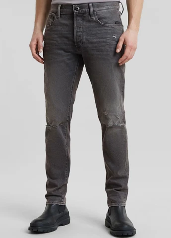 Темно-серые демисезонные скинни джинсы G-Star Raw
