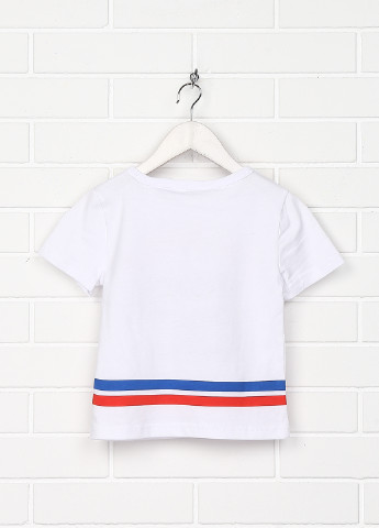 Белая летняя футболка с коротким рукавом H&M Studio
