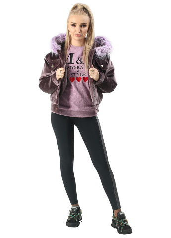 Фиолетовая демисезонная куртка Matkovska Design